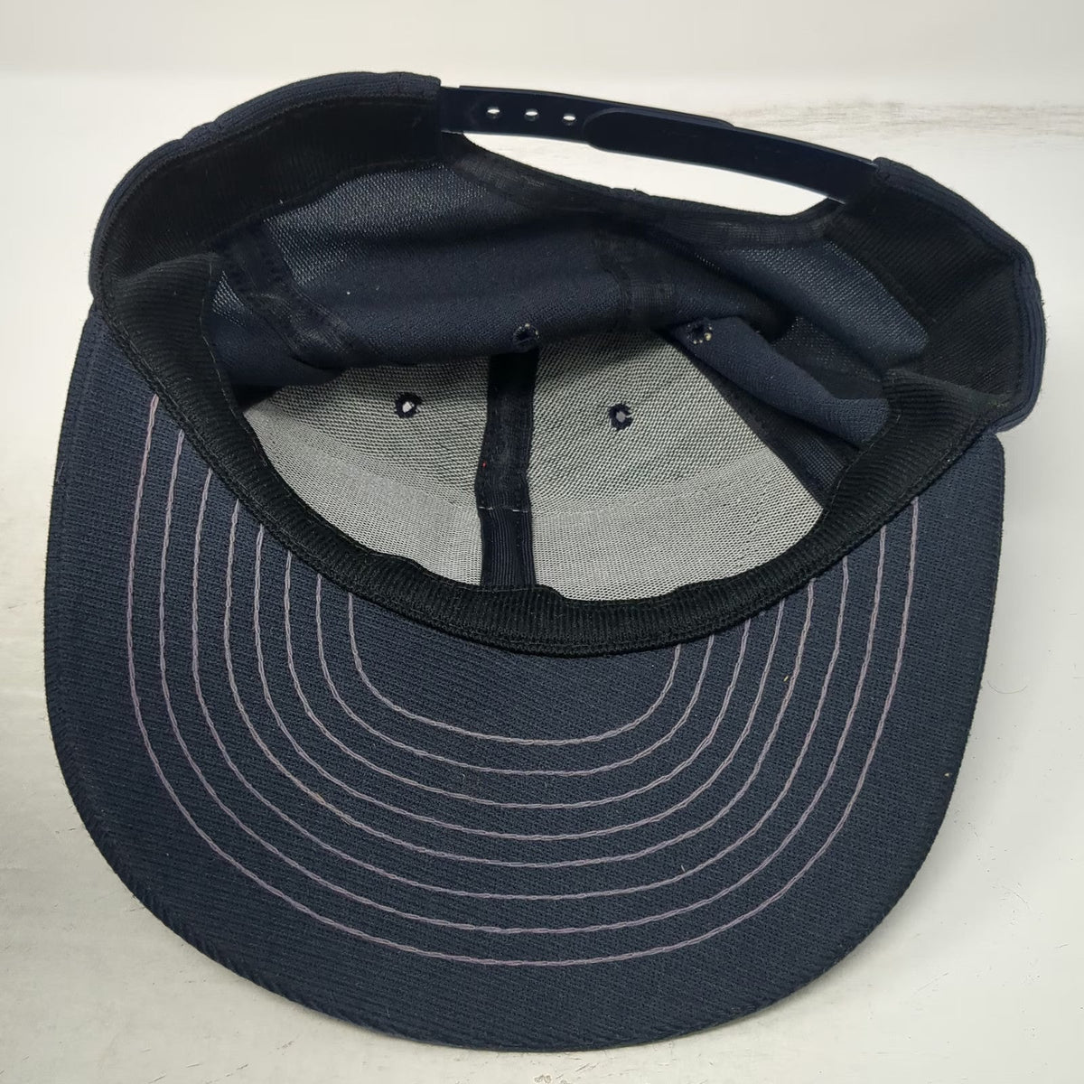 Snapback Blue Red October Submarine Star Made USA Hat Movie Russian Vintage