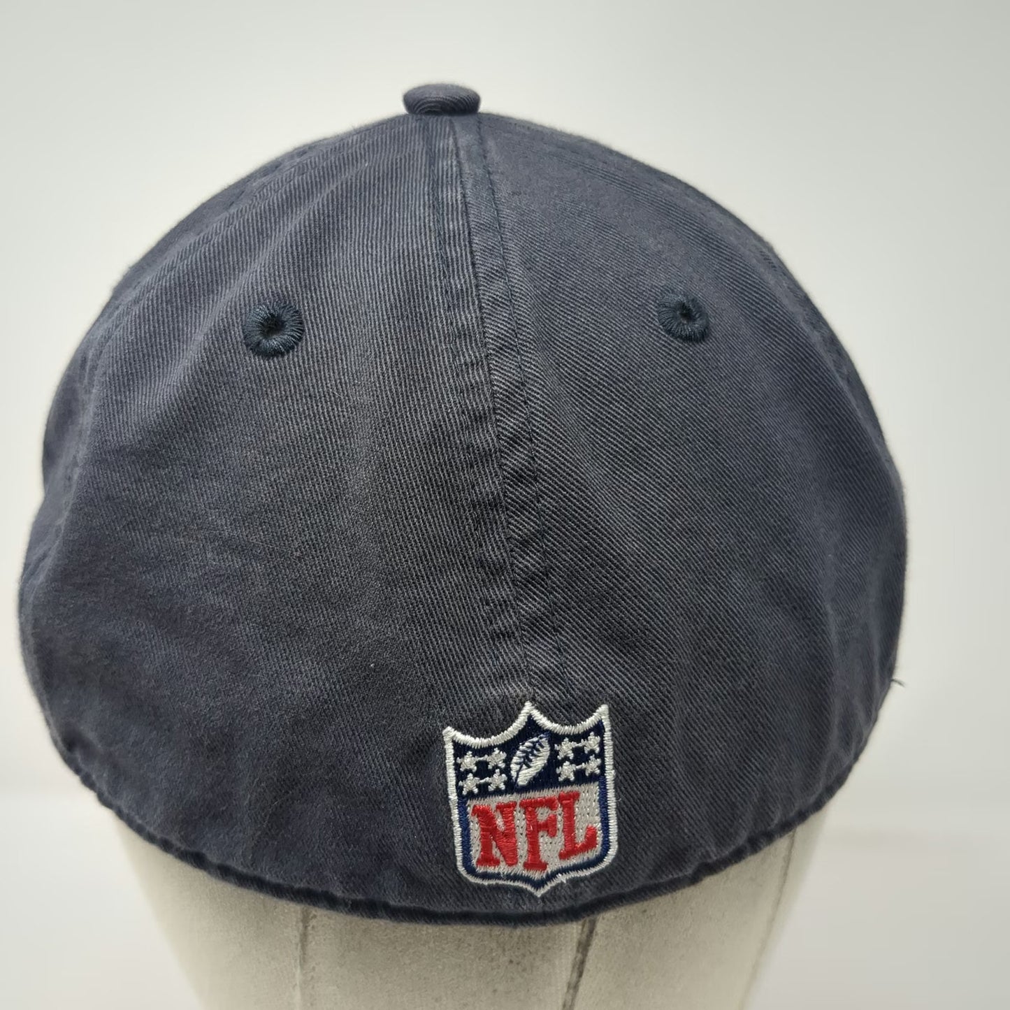 New England Patriots NFL Reebok Cap Blue L Authentic Sideline Embroidered Logo