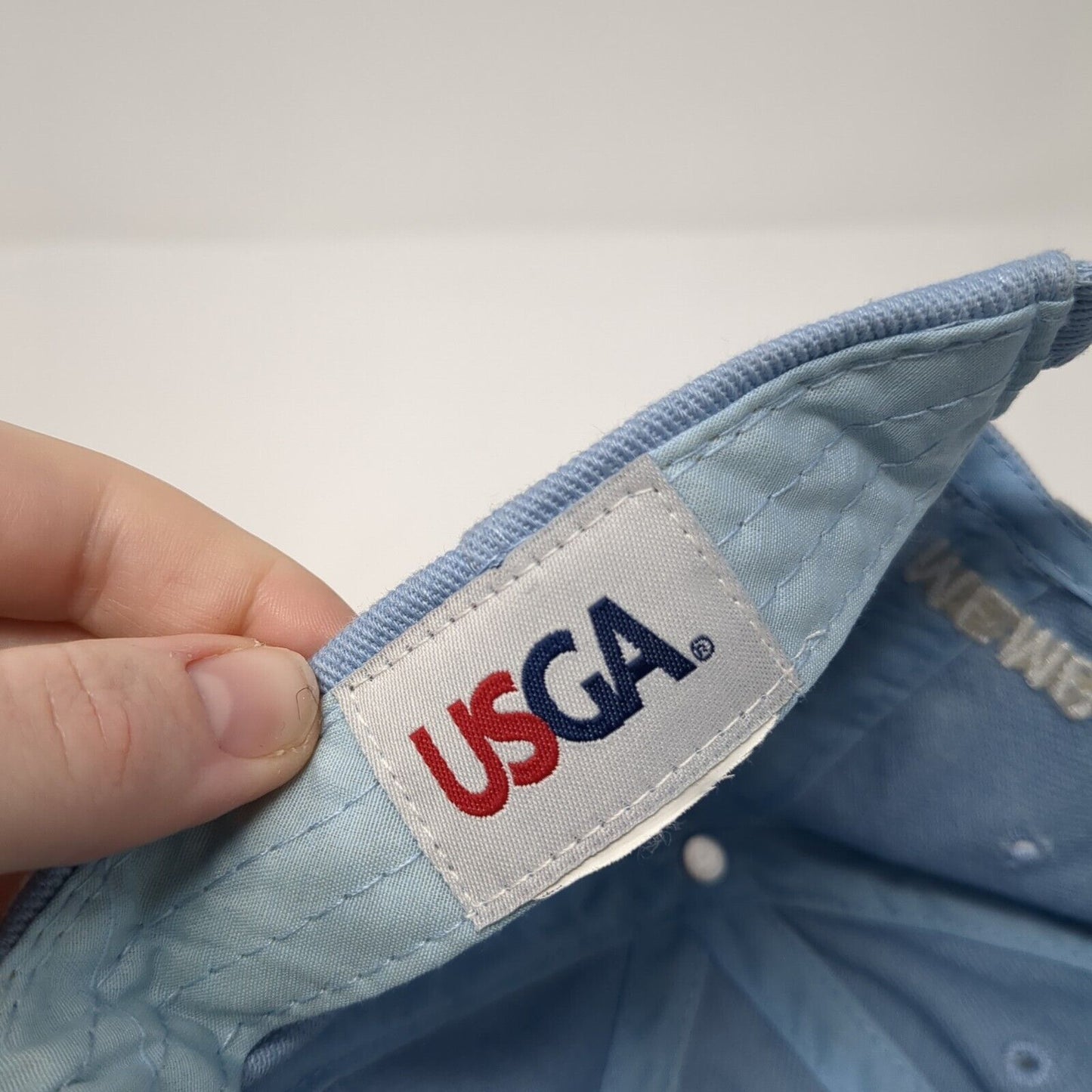 U.S. Open 2019 Pebble Beach Slideback Hat Blue One Size Adjustable USGA Member