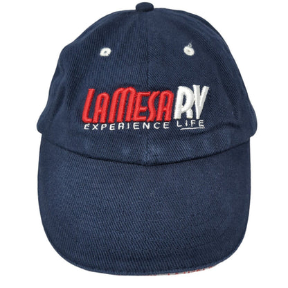 La Mesa RV Experience Life Slideback Hat Blue One Size Adjustable