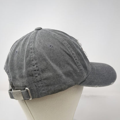 Harley-Davidson Gray Baseball Cap One Size Shield Patch Slideback Adjustable Hat