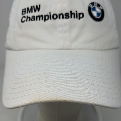 PGA Playoffs Men's Slideback Hat White BMW Championship Embroidered Logo