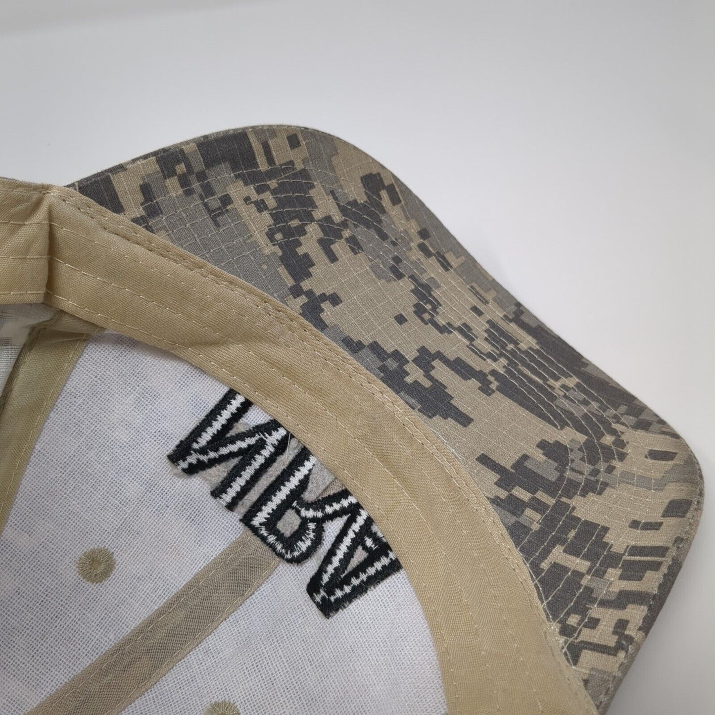 NRA Est. 1871 Strapback Hat Digital Camo One Size Embroidered 6 Panel
