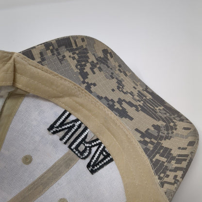 NRA Est. 1871 Strapback Hat Digital Camo One Size Embroidered 6 Panel