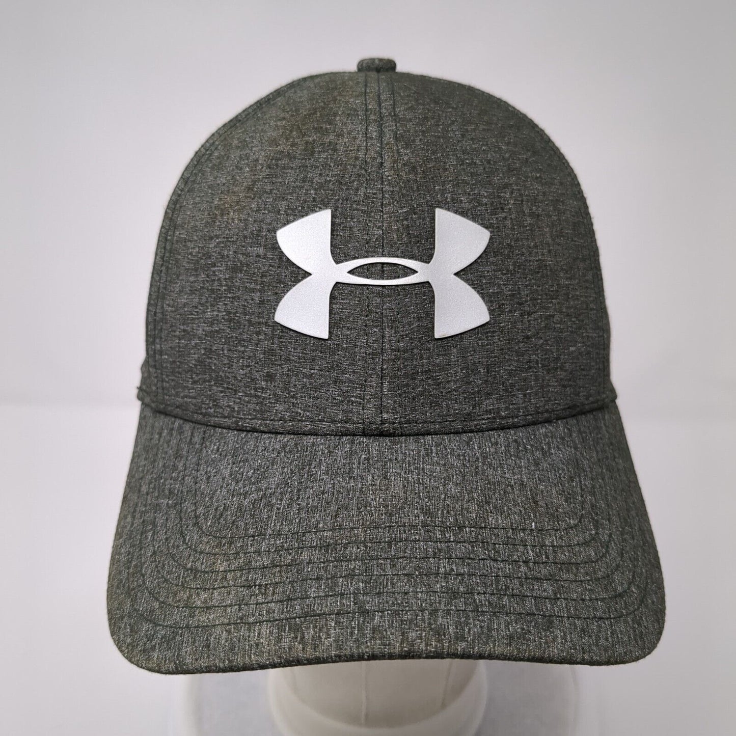 Under Armour Fitted Hat Green L/XL Classic Fit Coldswitch 6 Panel Polyester