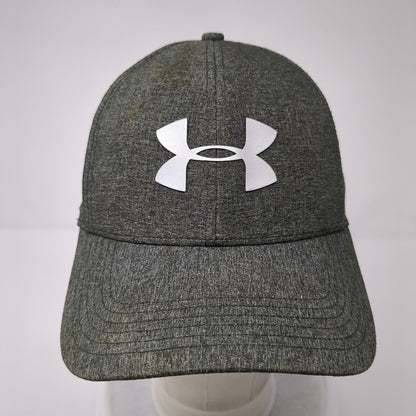 Under Armour Fitted Hat Green L/XL Classic Fit Coldswitch 6 Panel Polyester