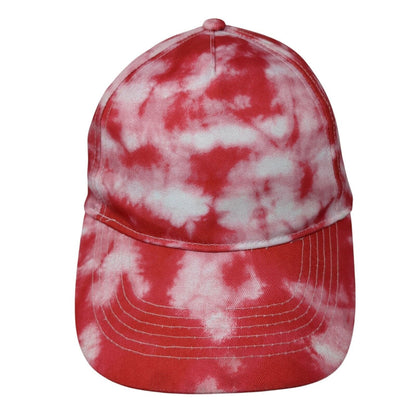 Unbranded Strapback Hat Multi One Size Tie Dye Adjustable Blank Outdoor