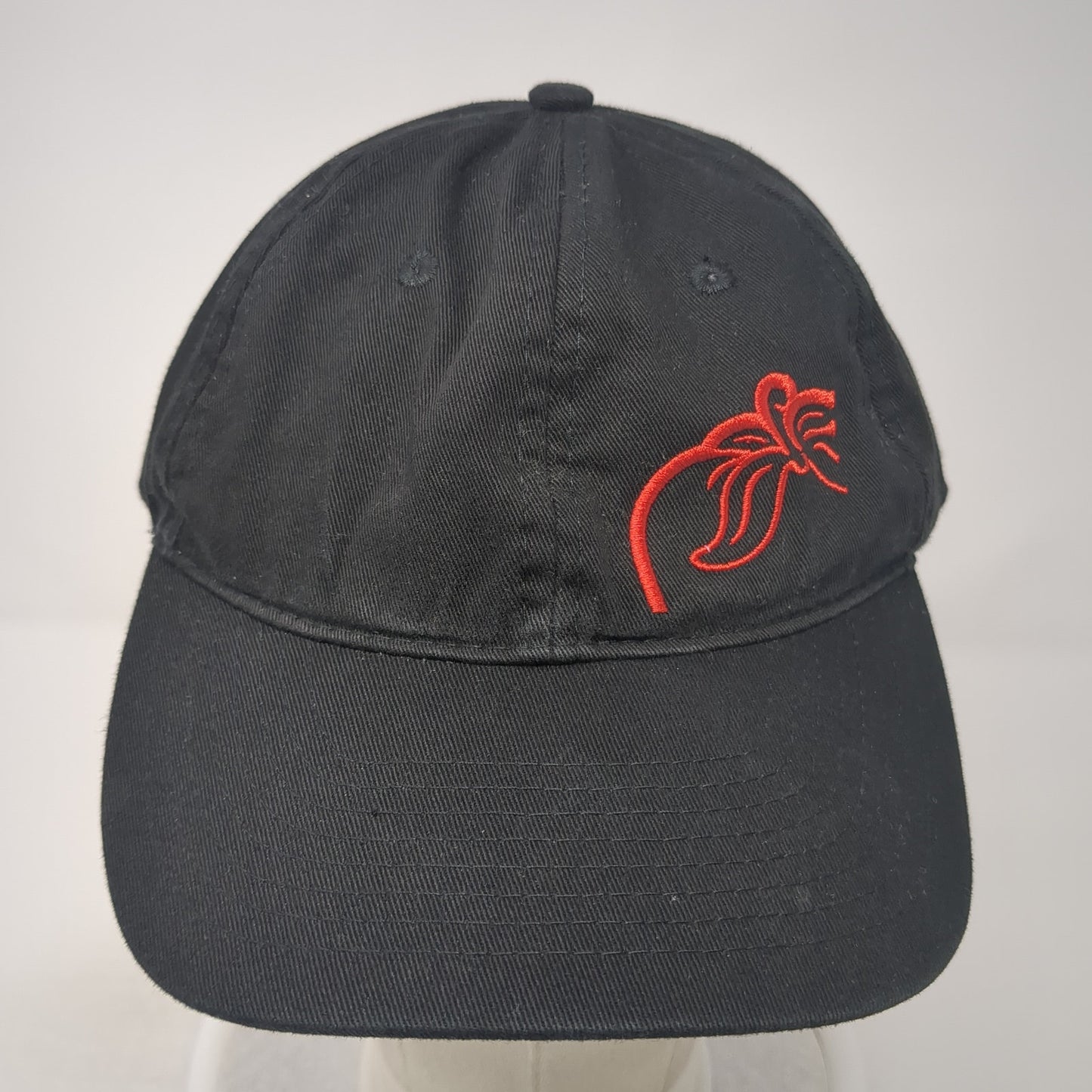 Image Solutions Baseball Cap Black One Size Adjustable Embroidered 6 Panel