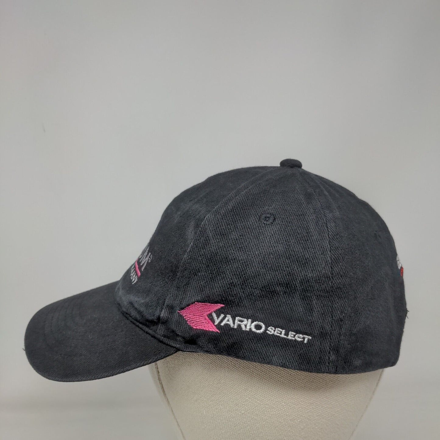 Optimum Maschinen-Germany Strapback Hat Black One Size Embroidered