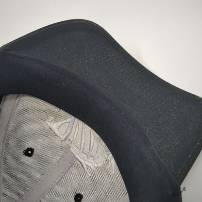 G. Loomis Baseball Cap Black M Fitted Skeleton Fish Contrast Stitching Hat