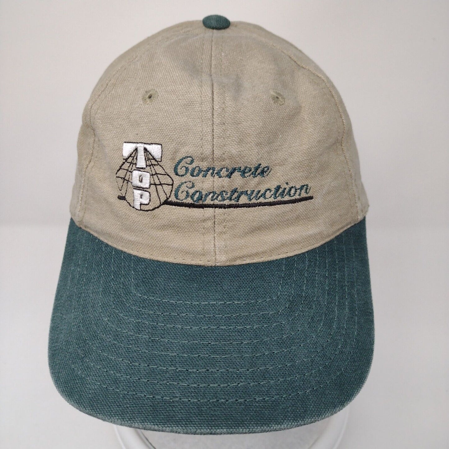 Top Concrete Construction Slideback Hat Multi OSFA Colorblock KC Caps