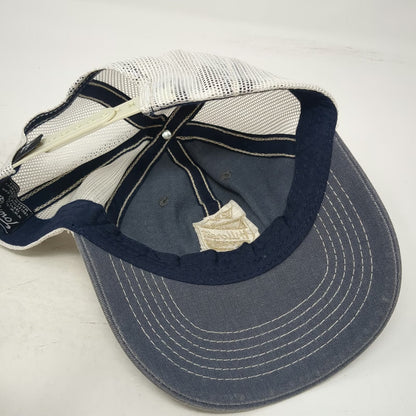 Town Talk Trucker Hat Blue One Size Mesh Snapback Hillcrest Country Club Golf