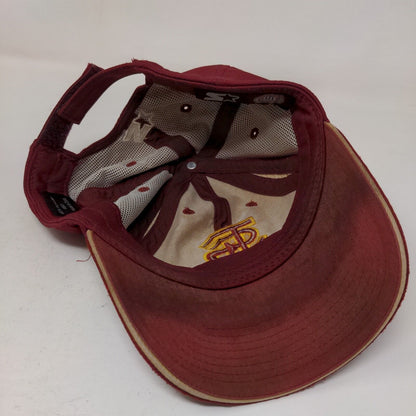 Starter Men's Strapback Hat Red Embroidered Logo Florida State Seminoles