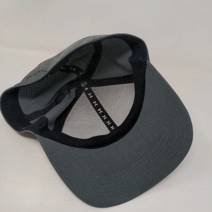 Under Armour Fitted Hat Gray One Size Lightweight Breathable 6 Panel