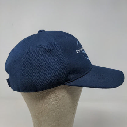 Unbranded Men's Strapback Hat Blue Embroidered One Mission One Team Our Smiles