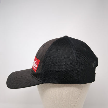 Plexus Worldwide Strapback Hat Black One Size Adjustable Embroidered Polyester