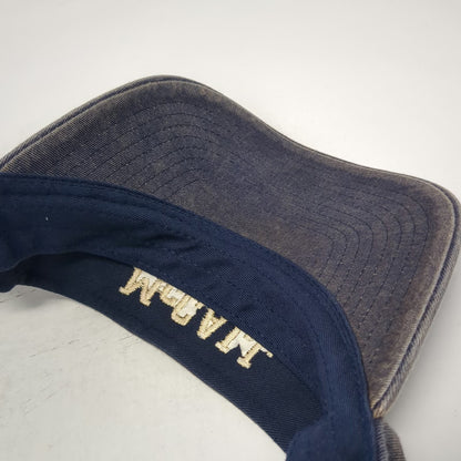 Headmost Visor Blue One Size McCall ID Idaho Embroidered Cotton Strapback Hat