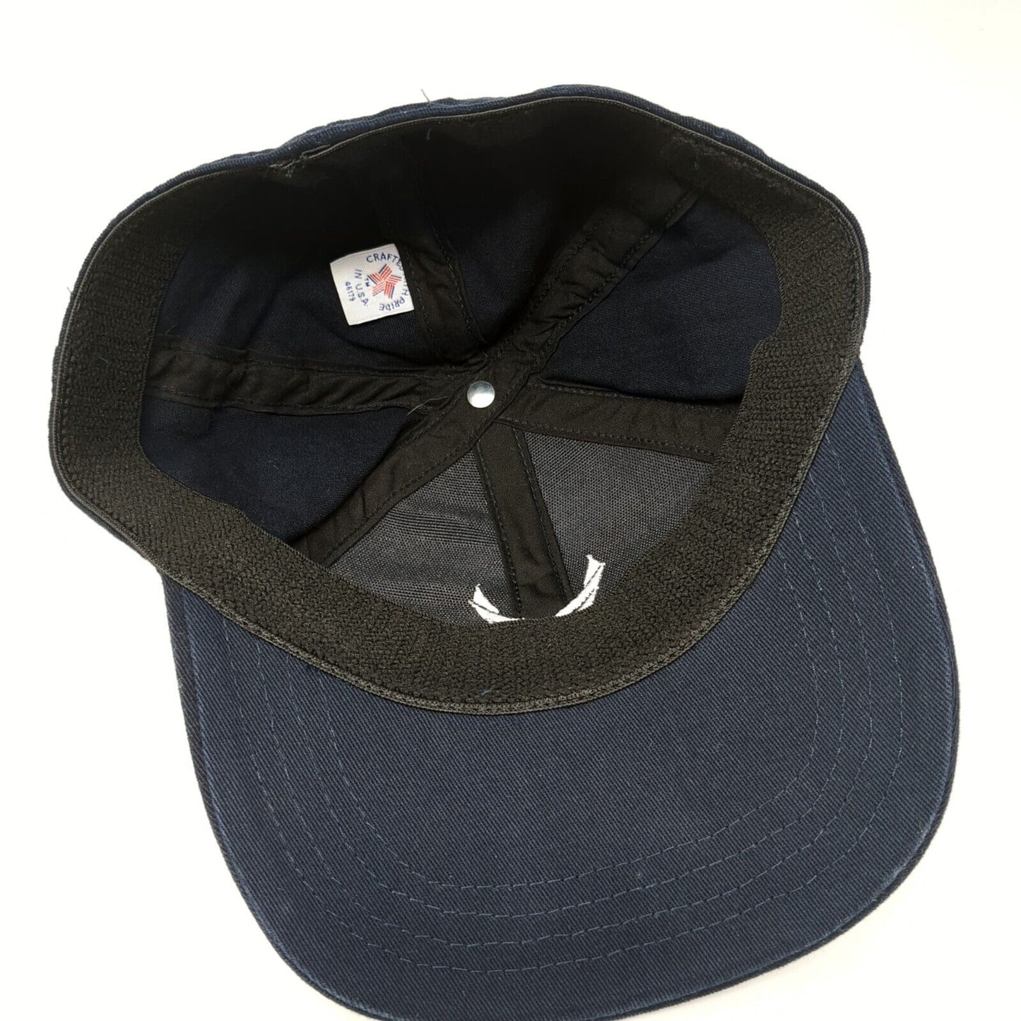 Air National Guard GoANG.com Fitted Hat Blue One Size Embroidered 6 Panel