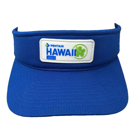 Cap America Visor Blue One Size Pentair Hawaii 2023 Flexfit Performance Hat