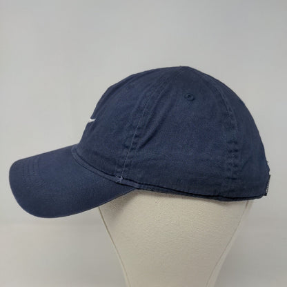 Nike Boy's Strapback Hat Blue Size 4-7 Embroidered Swoosh Logo Cotton