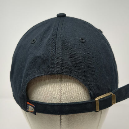Anaheim Ducks NHL '47 Cap Black One Size Cotton Slideback Hat Logo Embroidered