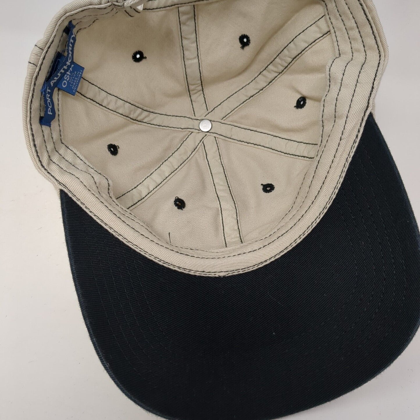 doTerra Strapback Hat Tan One Size Adjustable Embroidered Port Authority Cotton