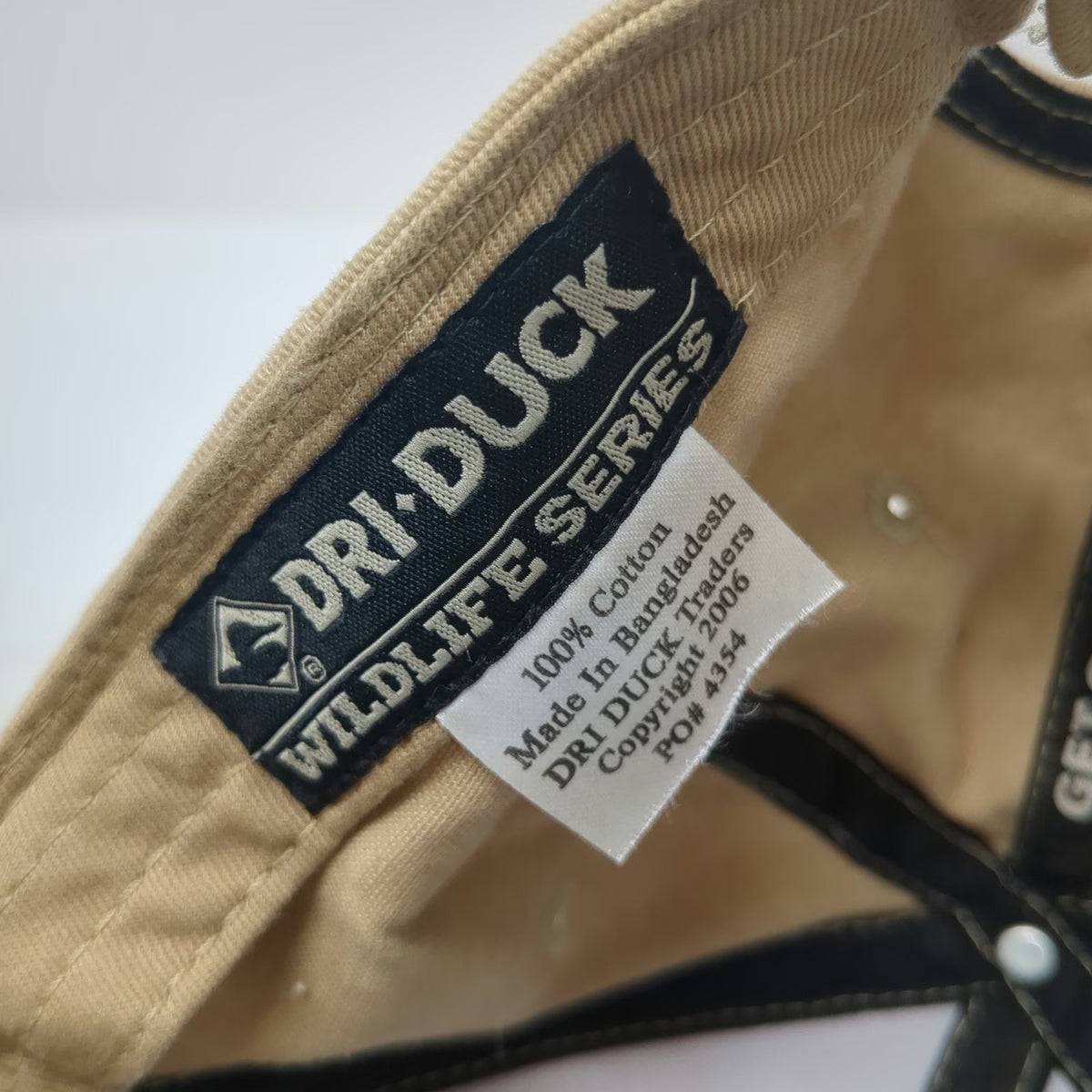 Dri-Duck Baseball Cap Beige One Size Elk Workman Hunting Apparel Outdoors Hat