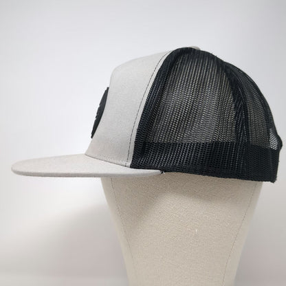 80Eighty Trucker Hat Beige Black One Size Snapback Mesh Innovating Dreams Patch