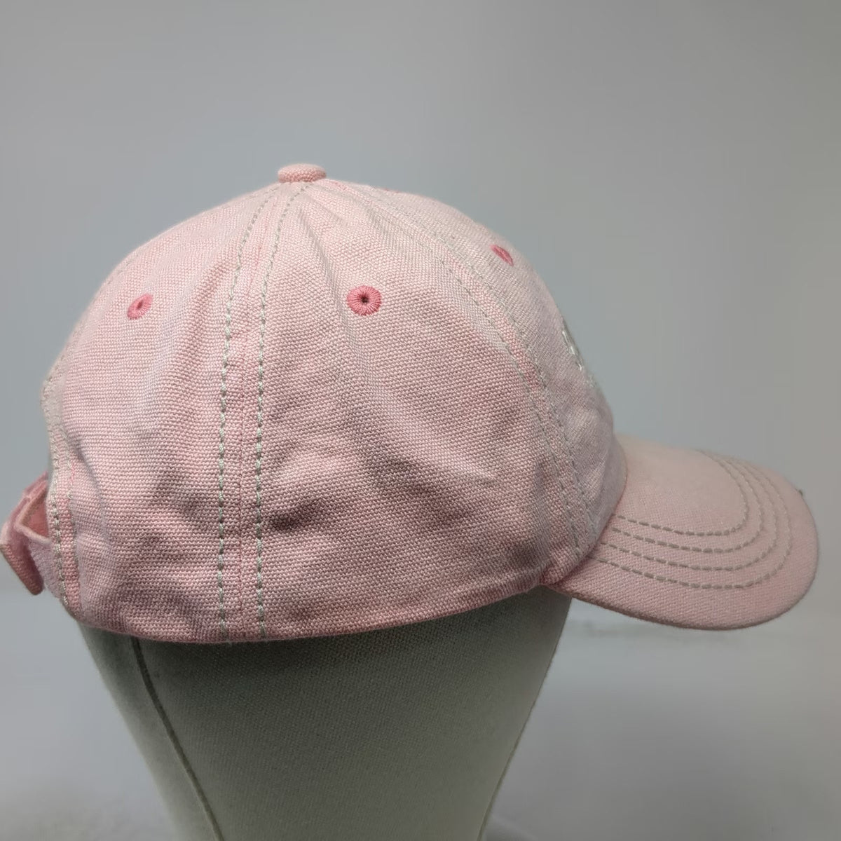 Polar Graphics Baseball Cap Pink One Size Sacramento 1849 Strapback Cotton Hat