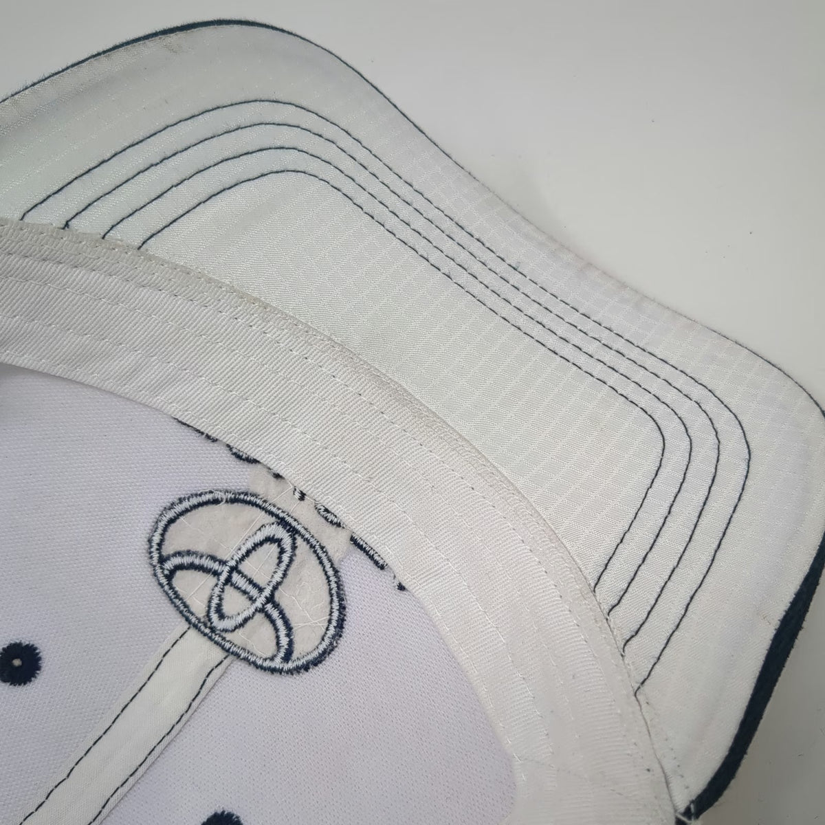Toyota Hometown White Baseball Cap One Size Strapback Logo Dealer Hat