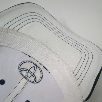 Toyota Hometown White Baseball Cap One Size Strapback Logo Dealer Hat