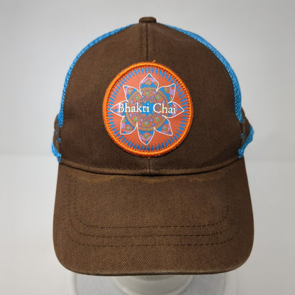 Bhakti Chai Snapback Trucker Hat Multicolor OS Adjustable Mesh Back 6 Panel