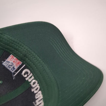 Otto Snapback Green One Size Chobani USA Feed the Dream Logo Adjustable Hat