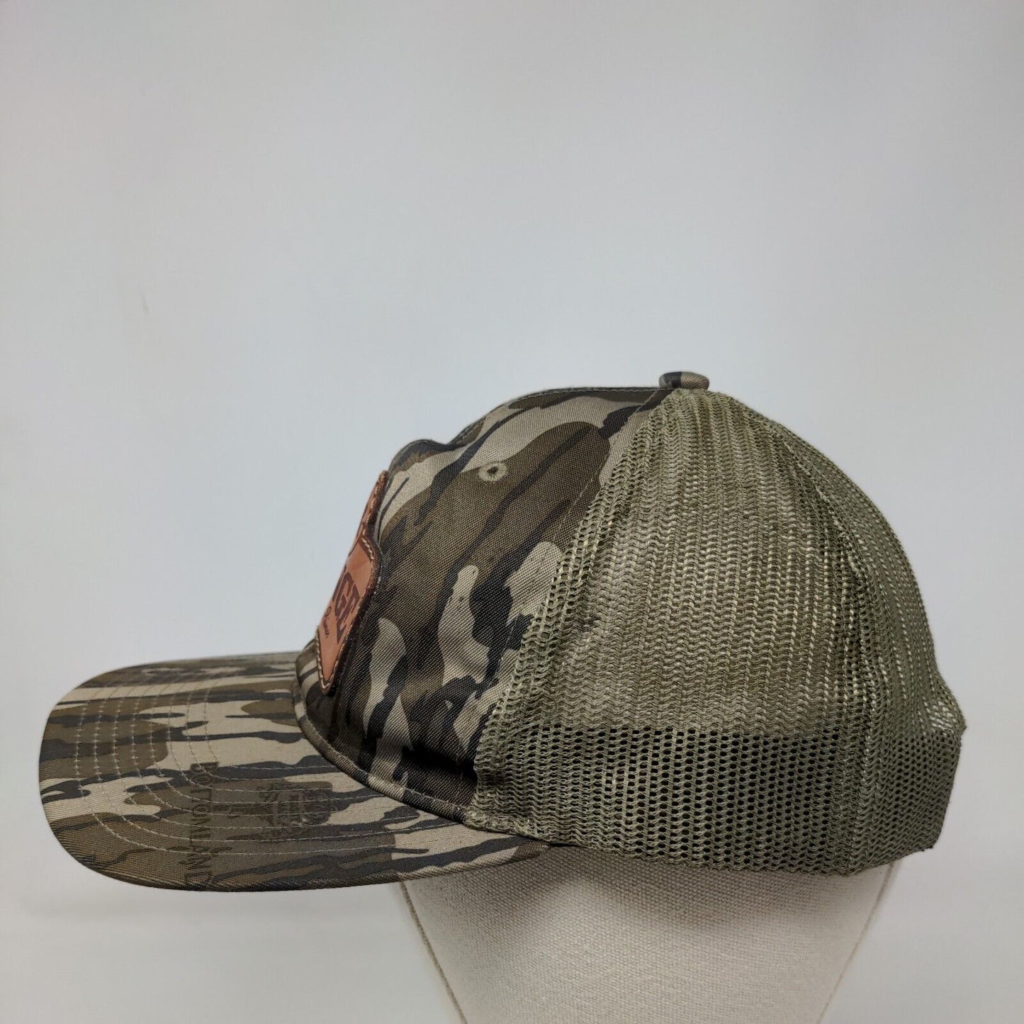 The Range Jimmy Primos Snapback Trucker Hat Camouflage OS Mesh Back Richardson