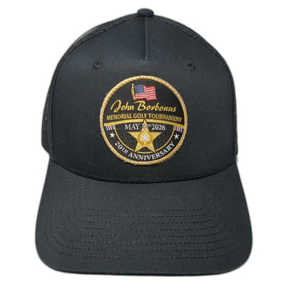 Richardson Trucker Hat Black One Size John Borbonus Memorial Golf Tournament