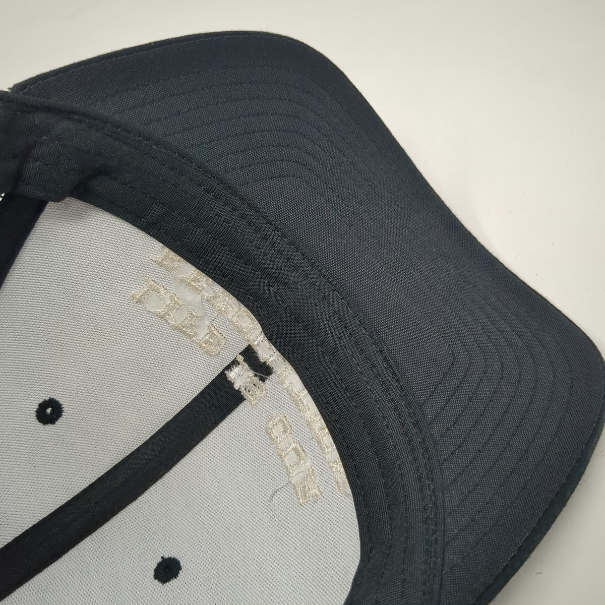 Yupoong The Classics Trucker Hat Black One Size White Rose Resistance Life Hat