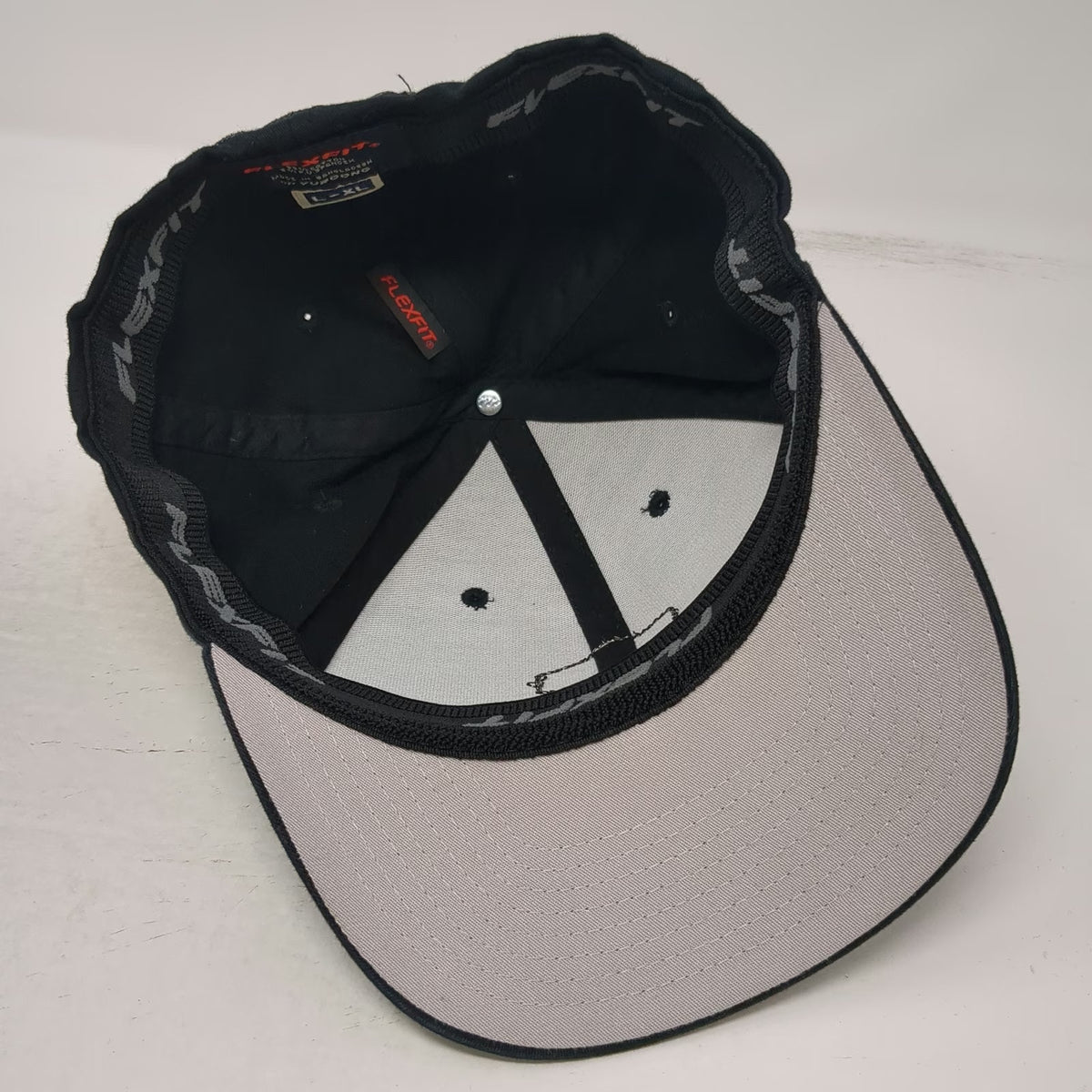 Maui Built Baseball Cap Black XL Flexfit Hawaii Patch Hat Gray Undervisor Logo