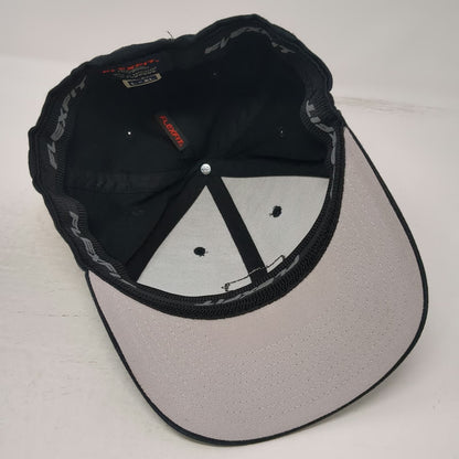 Maui Built Baseball Cap Black XL Flexfit Hawaii Patch Hat Gray Undervisor Logo