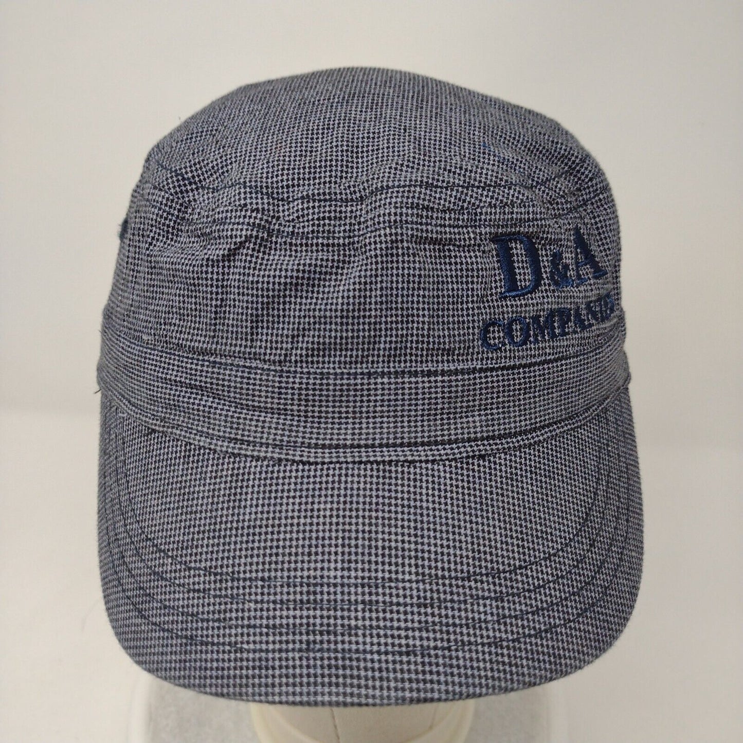 D&A Companies Strapback Cadet Army Hat Multi OSFA Houndstooth District
