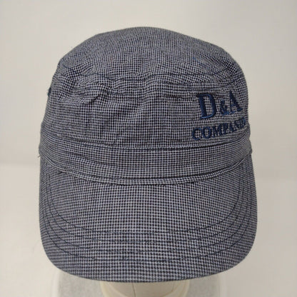 D&A Companies Strapback Cadet Army Hat Multi OSFA Houndstooth District