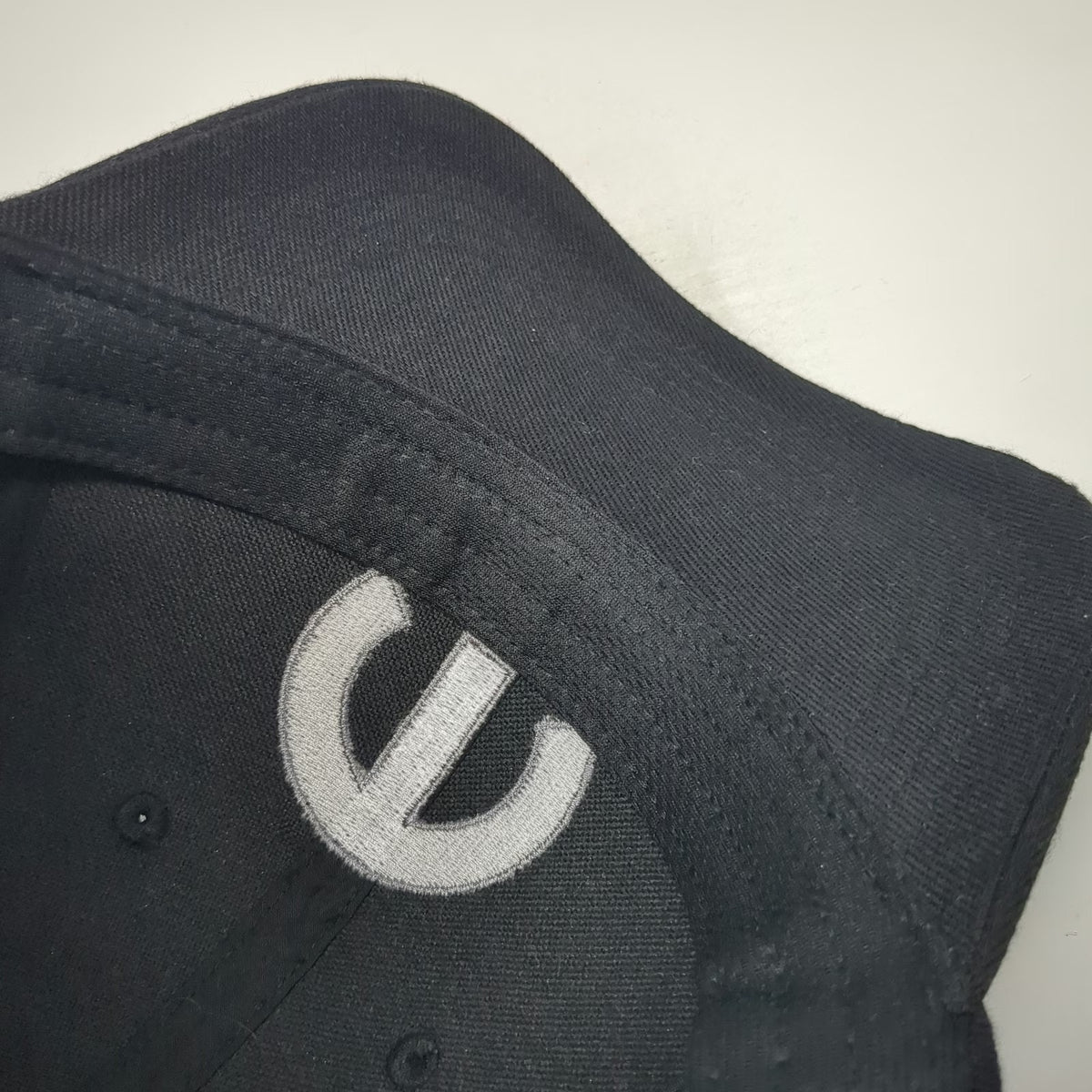 Open Road Brands Mopar Baseball Cap Black One Size Slideback Logo Polyester Hat