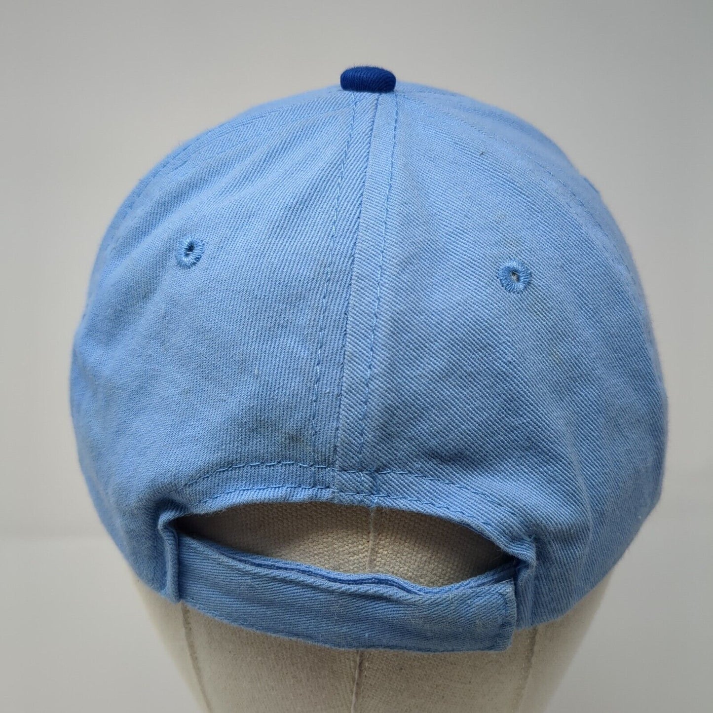 Kauffman Stadium Strapback Hat Blue One Size Adjustable Embroidered