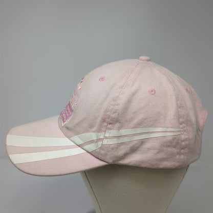 Relay Gear Baseball Cap Pink One Size American Cancer Society Moon Stripes Hat