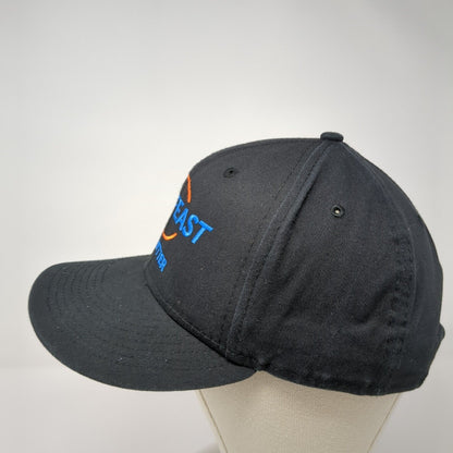 Leanfeast Eat Better Snapback Hat Black One Size Adjustable Embroidered New Era