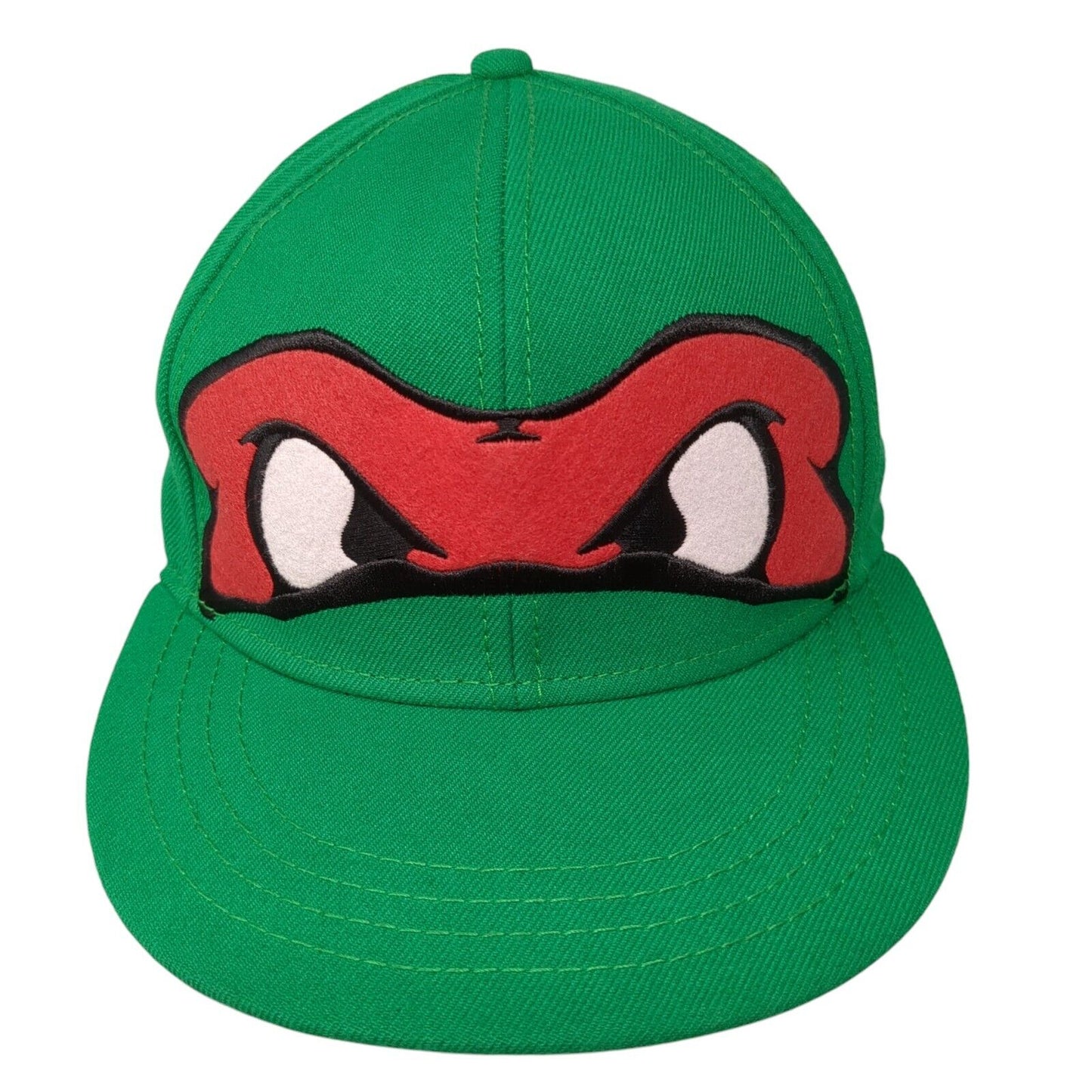 Teenage Mutant Ninja Turtles Raphael Fitted Hat Green S/M Nickelodeon