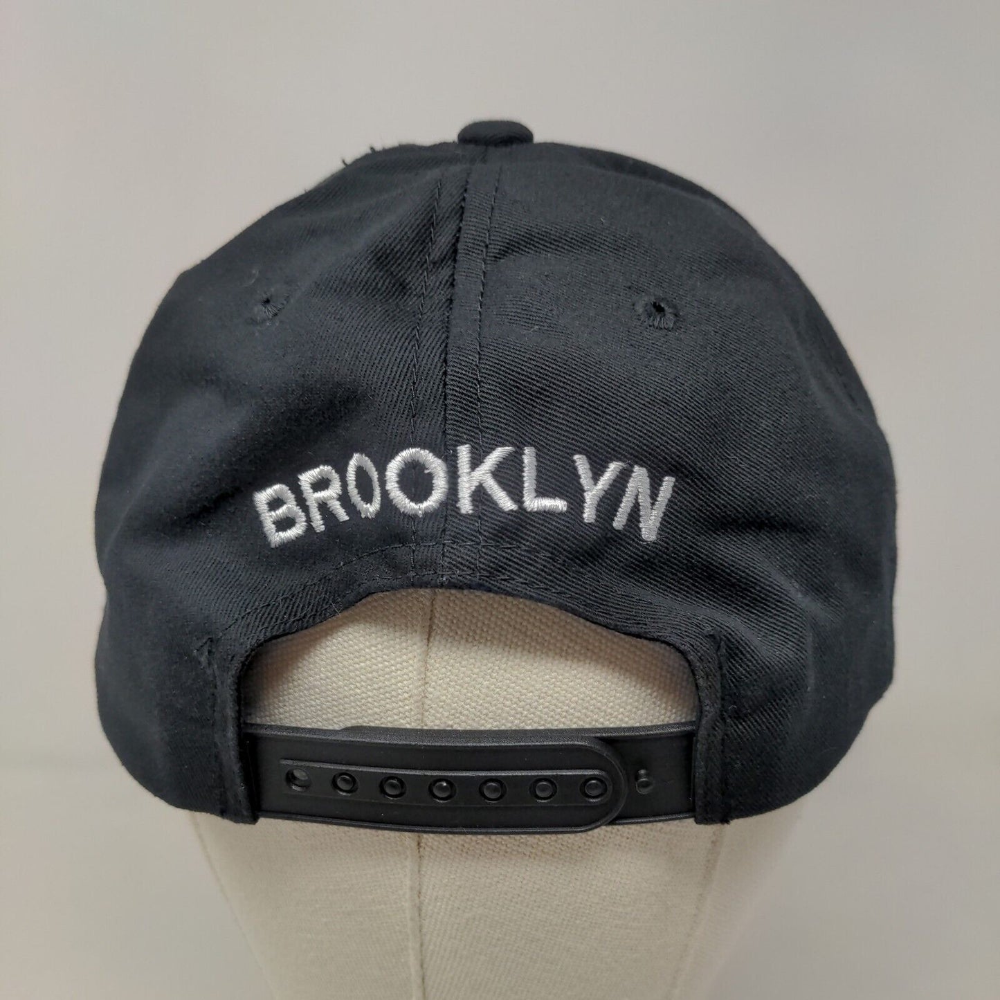 Unbranded Men's Snapback Hat Black Size OSFA Embroidered Brooklyn New York Logo