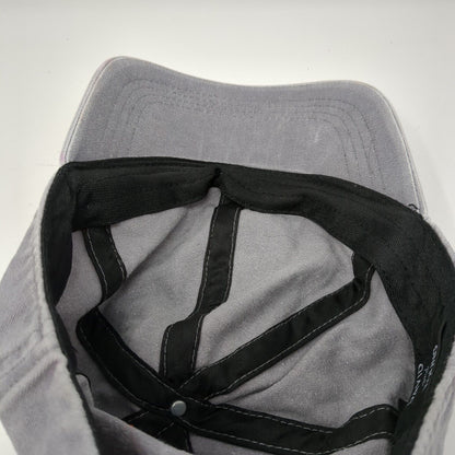 David And Young Slideback Hat Gray One Size Adjustable 6 Panel Blank