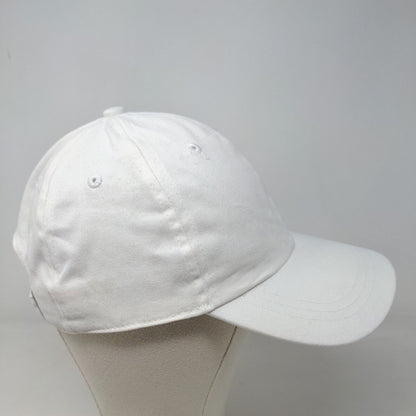 Accessories Men's Slideback Hat White OSFM Blank Vent Holes Adjustable