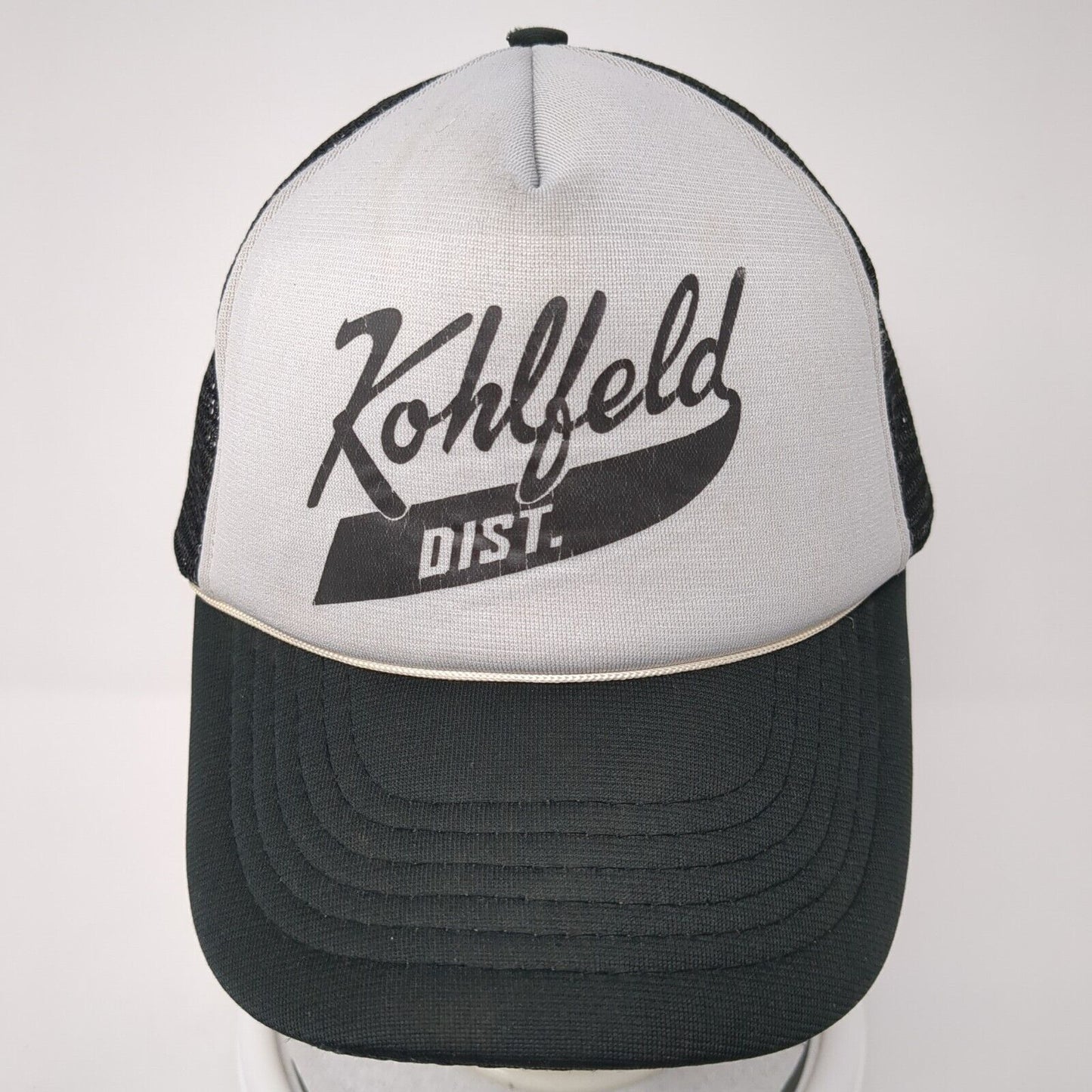 Kohlfeld Dist. Snapback Rope Trucker Hat Multicolor One Size Mesh Back