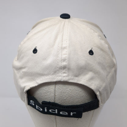 Spider Transport Inc Strapback Hat Tan One Size Embroidered Zephyr